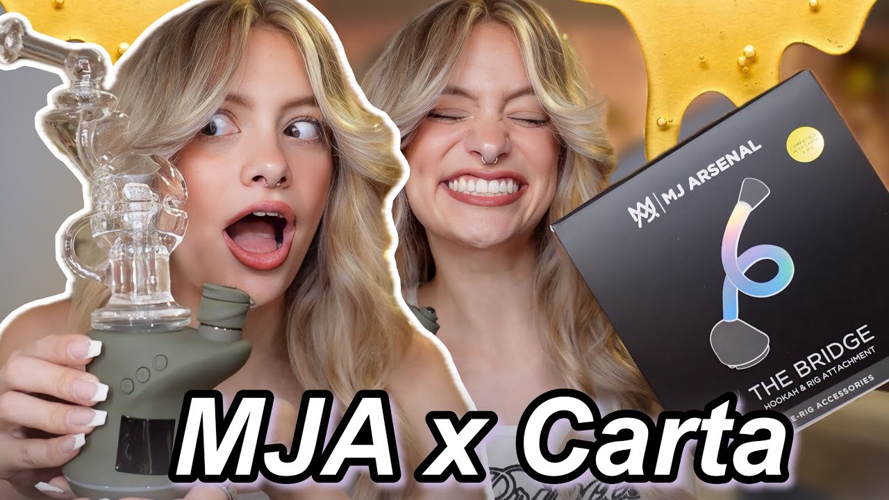 *NEW* MJ Arsenal CARTA attachments + motorbreath shatter 👀