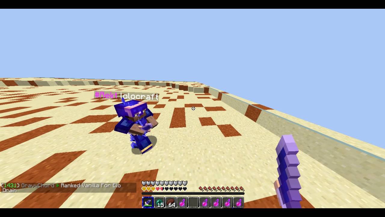 [GuildCraft | PracticePvP] RealMarkySparky vs. lolocraft