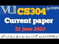 CS304 midterm current paper 2023||cs304 current paper 2023
