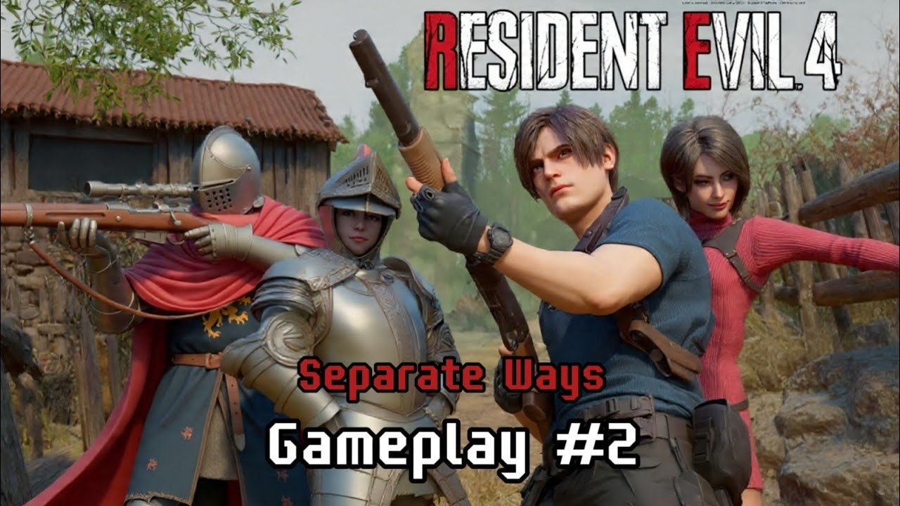 Resident Evil 4 Separete Ways Remake Gameplay Comentada #2
