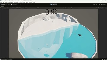 Replication of the North Pole with Unity ML Agents