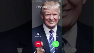 fake call of donald trump screenshot 4