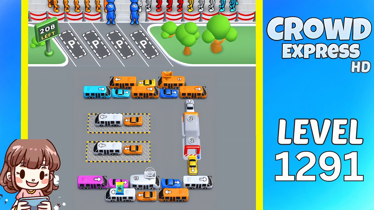 Crowd Express Level 1291 Solution Walkthrough - YouTube Crowd Express Level 1291 Solution Walkthrough - YouTube