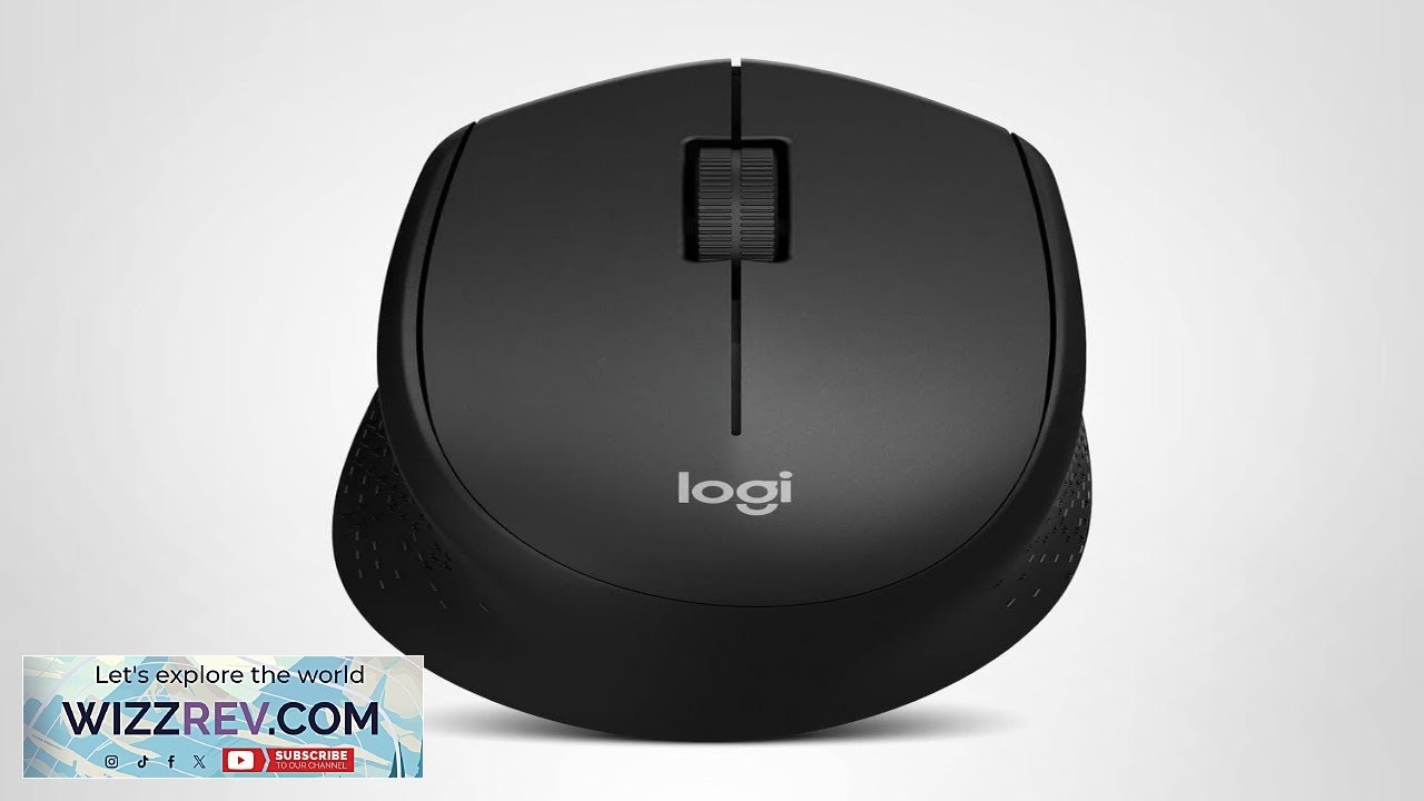 Logitech M330 Silent Wireless Mouse 2.4GHz with USB Receiver Optical Tracking Quiet