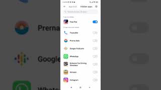 HOW TO HIDE FREE FIRE IN REDMI NOTE 10S screenshot 2