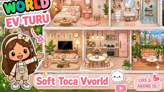 “Bugünkü videoda size Toca World’da hazırladığım muhteşem evi gösteriyorum 😍 Oda oda geziyoruz🎀 screenshot 3