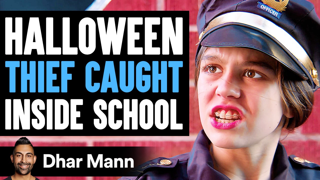 ⁣HALLOWEEN THIEF Caught Inside SCHOOL, What Happens Next Will Shock You | Dhar Mann Studios