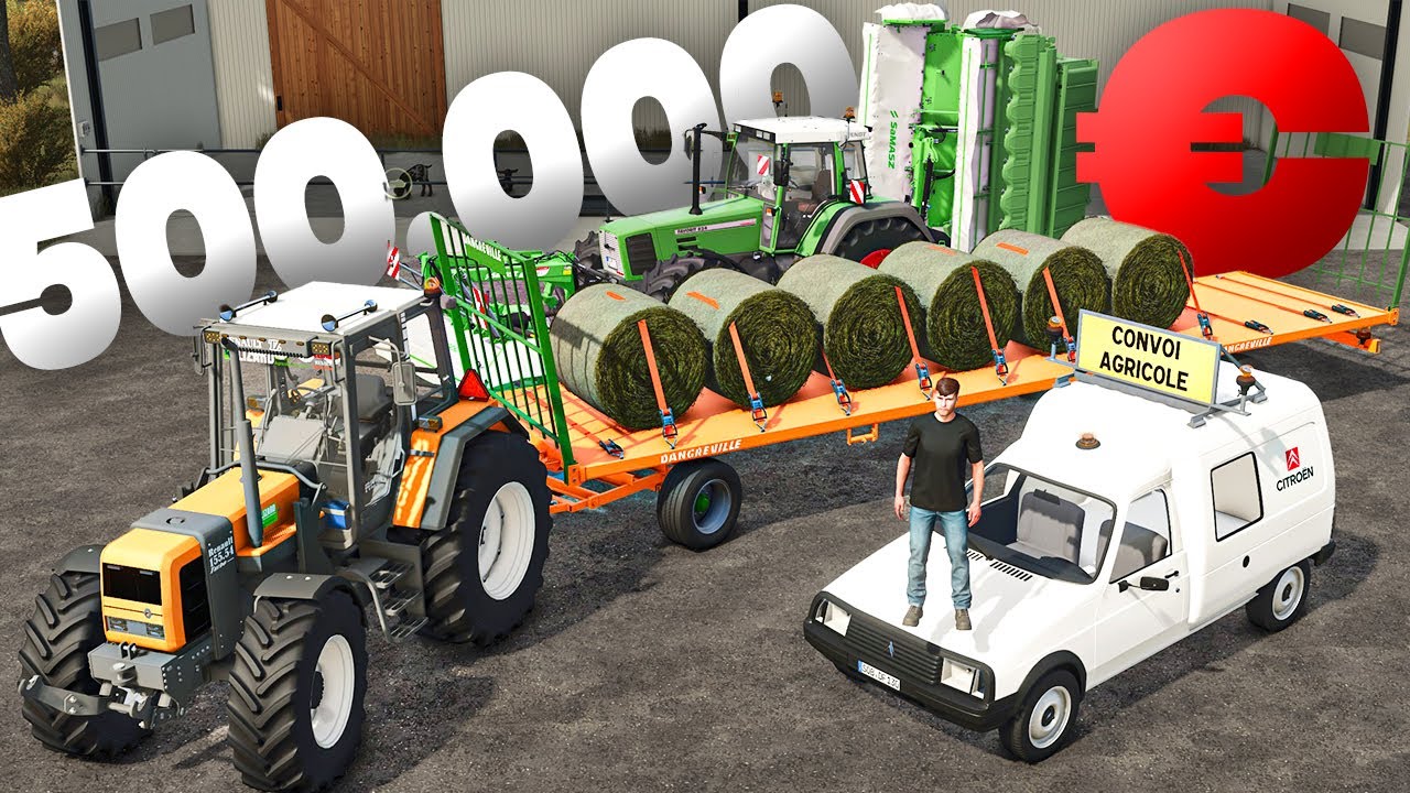 Farming Simulator 25 | Construire une FERME avec SEULEMENT 500.000 € ! (FS25)