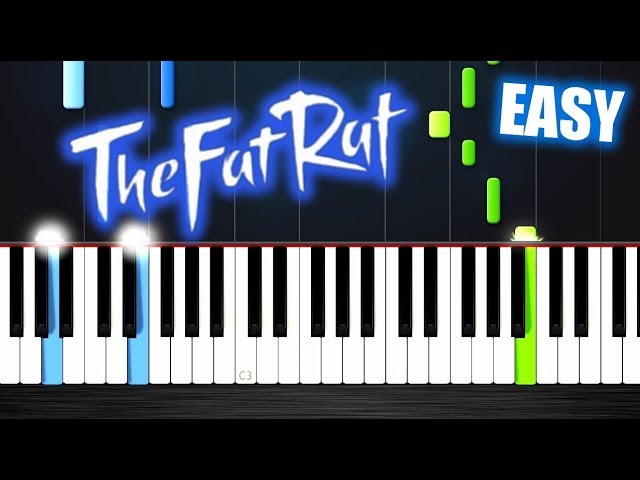 Thefatrat Monody Easy Piano Tutorial By Plutax Youtube