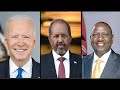 Kaftanka Siyaasada 493 oo aad u xiisabadan,Hassan SHeikh,Biden,Ruto,Dani