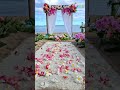Hawaii beach proposal engagement design