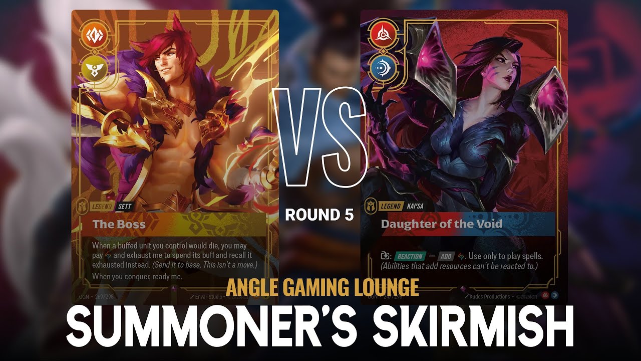 Riftbound, top 4! Summoners Skirmish, Sett vs Kai'sa, Origin's format, Angle Gaming Lounge