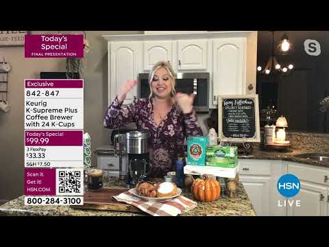 Keurig KSupreme Plus Coffee Brewer with 24 KCups, My KCu... - YouTube