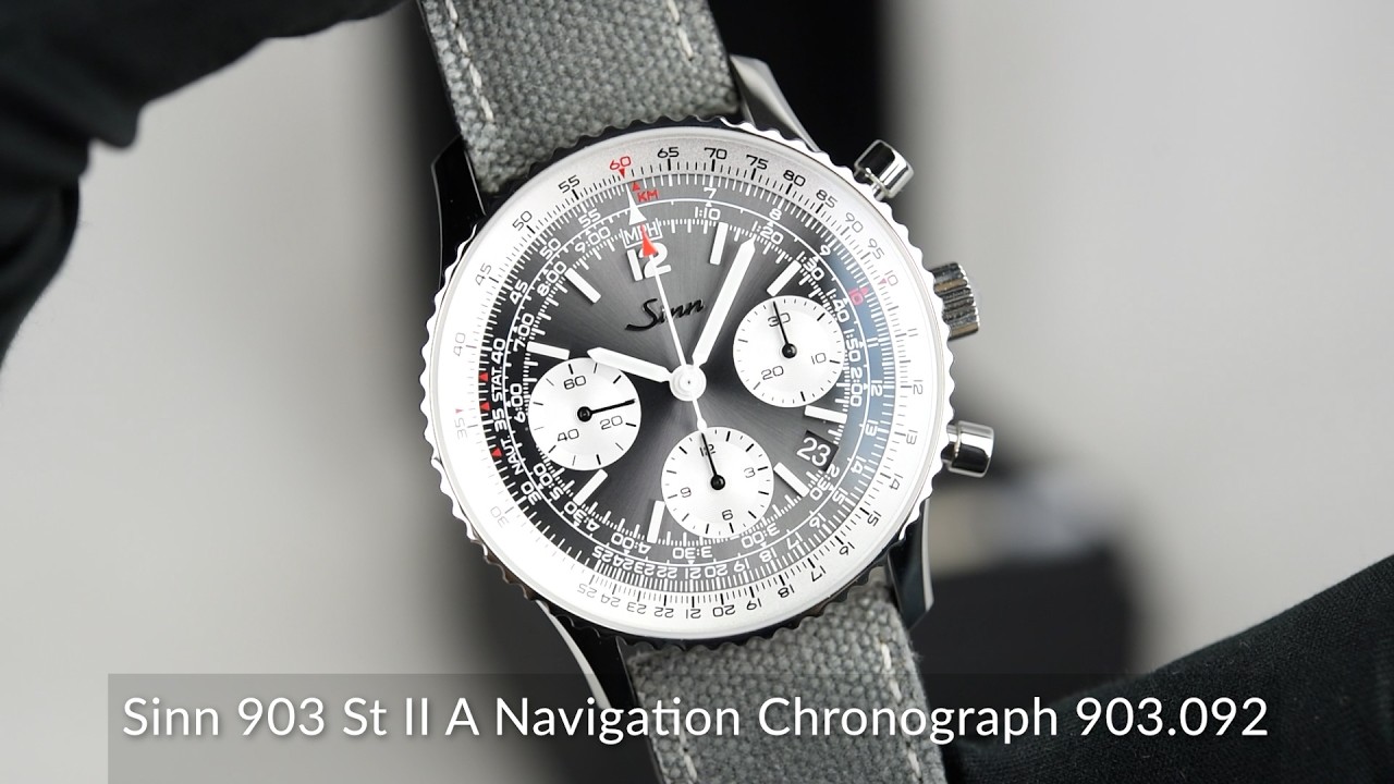 Sinn 903 St II A Навигационный хронограф 903.092