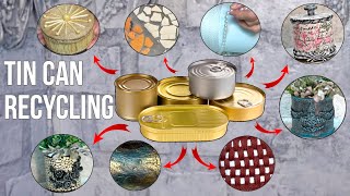 8 IDEAS of what to make from tin cans, tin cans crafts, tin can decor, tin can recycling