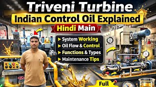 Back Pressure Triveni Turbine Control Oil System Of Working, Flow Functions