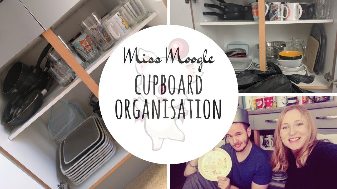ONE HOUR HOUSE TIDY: Organising My Kitchen Cupboard - YouTube