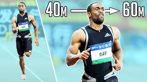 How to Execute a 100m Sprint (40m-60m)