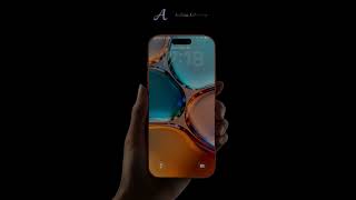 iOS 26 Liquid Glass Style: Glass Art (iPhone wallpaper)