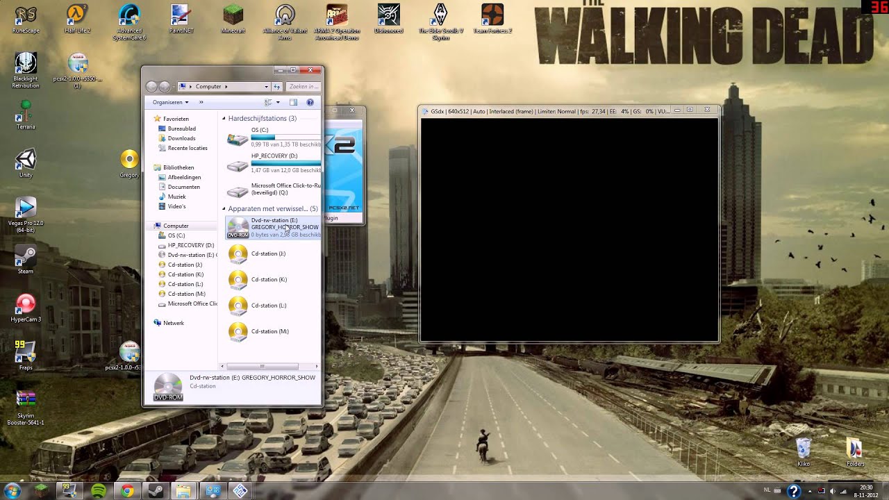 PCSX2 Blackscreen after intro - PLEASE HELP