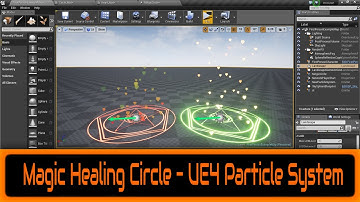 Magic Healing Circle - (UE4) Particle System Tutorial