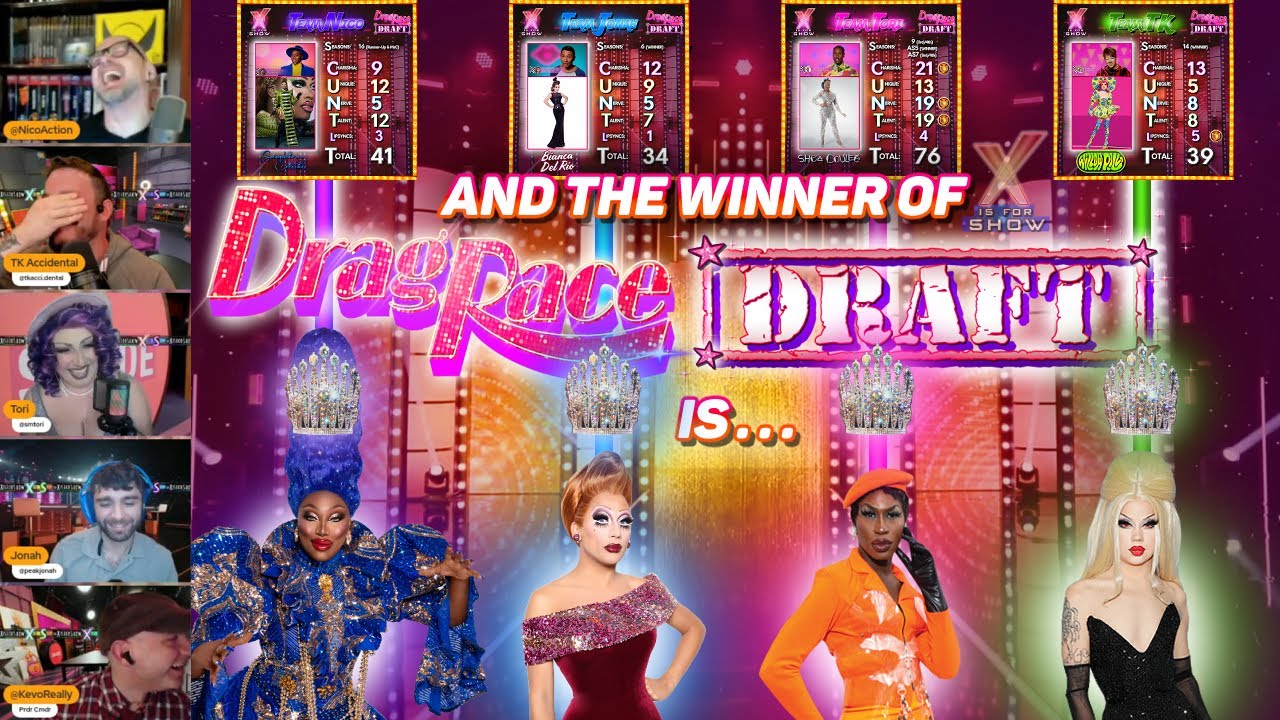 Drag Race Draft Game SEASON FINALE!