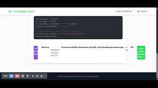 Dashboard — Grasshopper Clone