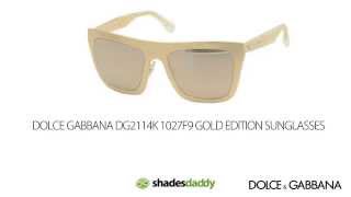 dolce gabbana gold edition sunglasses