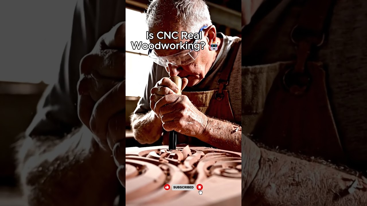 Is CNC Real Woodworking? 🤖