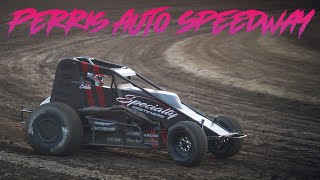 Perris Auto Speedway | Glenn Howard Classic Main | USAC\CRA 410 Sprint On-Board