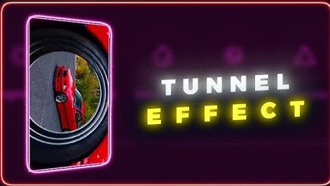 tunnel effect|Capcut edit tutorial