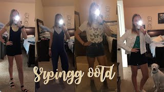 spring school ootd's
