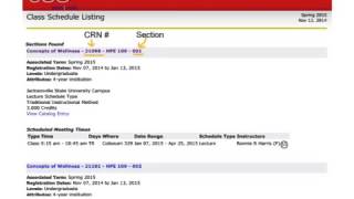 JSU-How To Look Up Classes Without A PIN #
