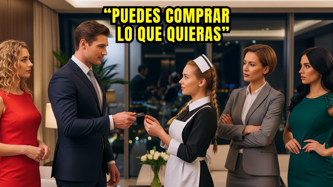 El Millonario dio 4 tarjetas black a 4 mujeres — Lo que compró la ama de llaves sorprendió a todos