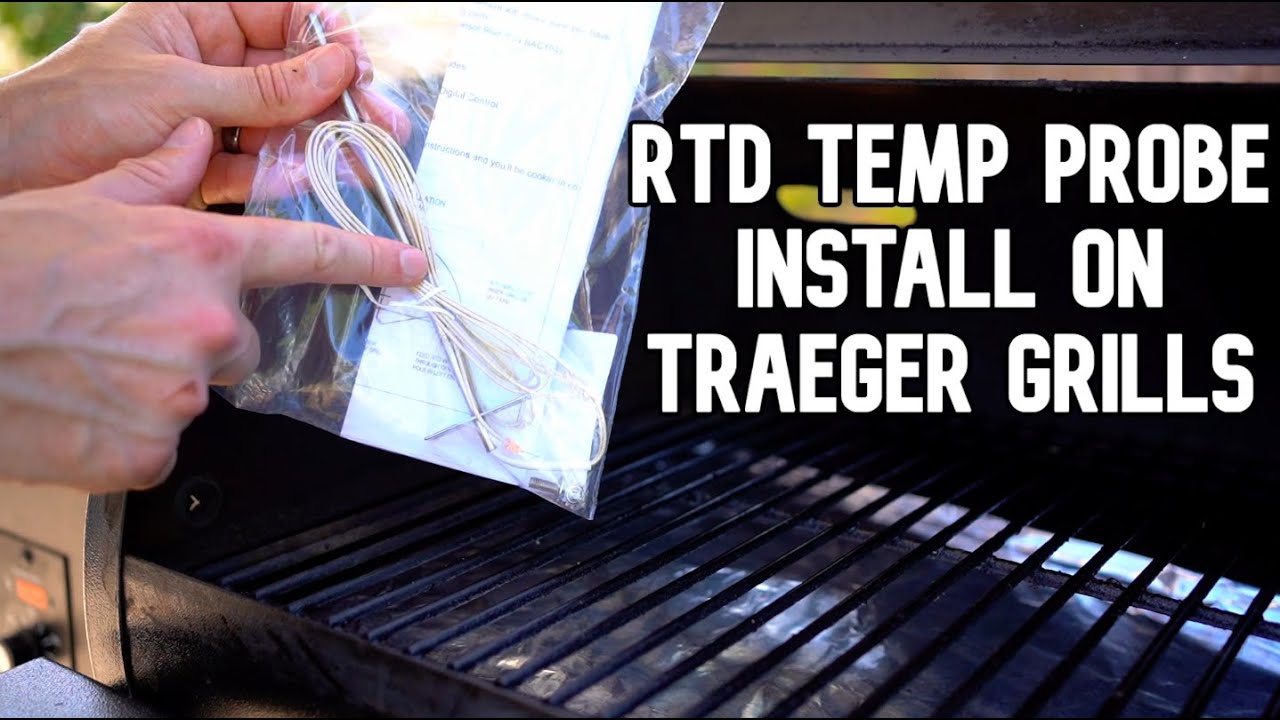 Internal Grill Grid Probe RTD Temp Sensor 4 Replace for RT-300