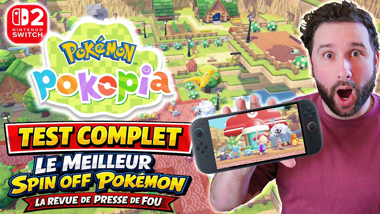 POKEMON POKOPIA : TEST COMPLET 😍 LE MEILLEUR JEU POKEMON sur SWITCH 2 😱 REVUE DE PRESSE ⭐️