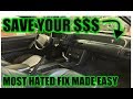 Foxbody heater core install *THE MOST HATED FIX MADE SIMPLE*