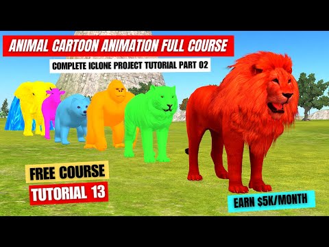 iClone Tutorial For Beginners - Complete iClone Project Part 02 - 3d Animation Course Tutorial 13