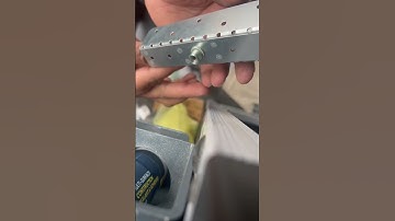 FAST EASY STEP LADDER STORAGE. JETRACK INSTALLATION #plumber #electric #ladder #electrician