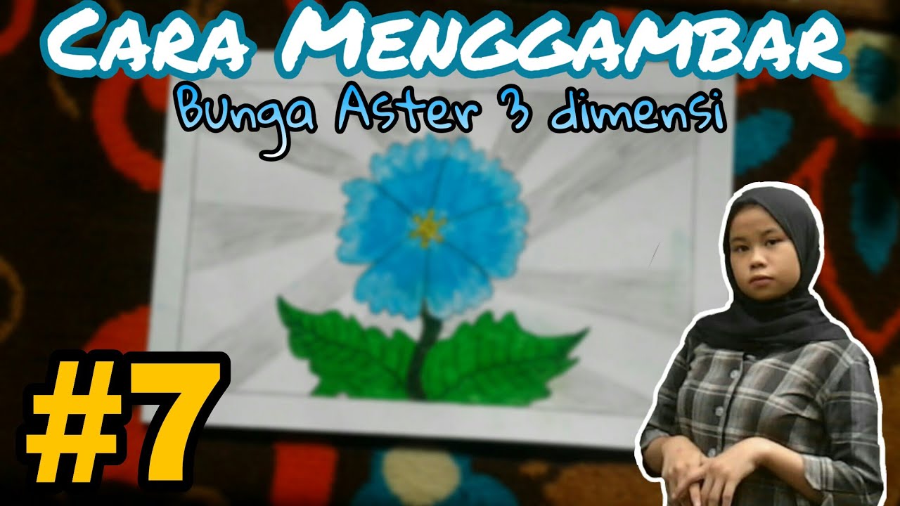 Tutorial Cara menggambar bunga aster 3 dimensi YouTube Tutorial Cara menggambar bunga aster 3 dimensi YouTube