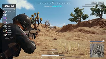 PUBG Replay player Cailiwen1750 map hacking caught