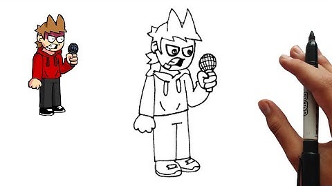 How To Draw Tord Expanded Friday Night Funkin