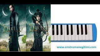 Melodika Eğitimi - Diriliş 5.Sezon Müziği Ertuğrul Bey - Altın Yay Üç Gümüş Ok Melodika Resimi