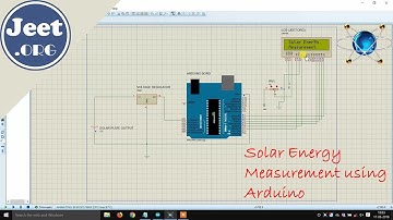 Solar energy measurement for cellphone charger using Arduino and Proteus | Jeet.org
