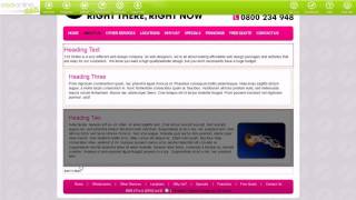 Add Layout - 123 Online Shift CMS Tutorial