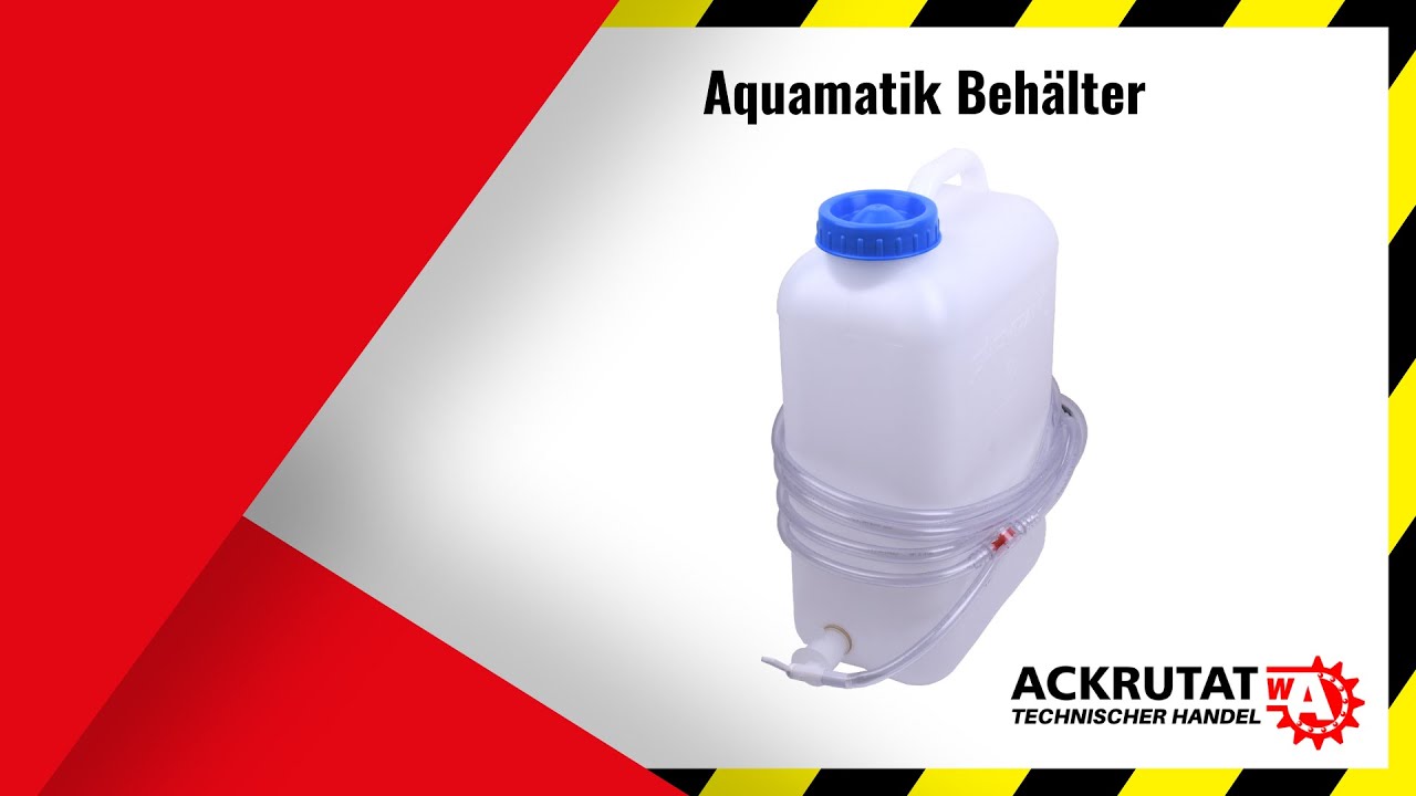 Aquamatik Behälter 10/20/30 Liter Staplerbatterie