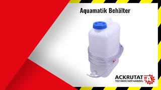 Behälter Aquamatik Staplerbatterie Wasserkanister Gabelstapler Kanister NEU  30l