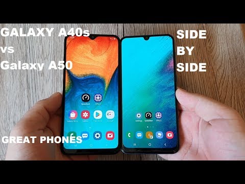 Galaxy A40s vs Galaxy A50 -Comparison,Side by Side! - YouTube