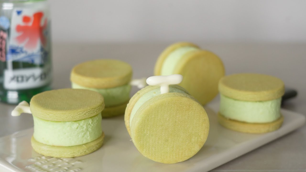 Melon Cookie Sandwiches メロンクッキーサンド