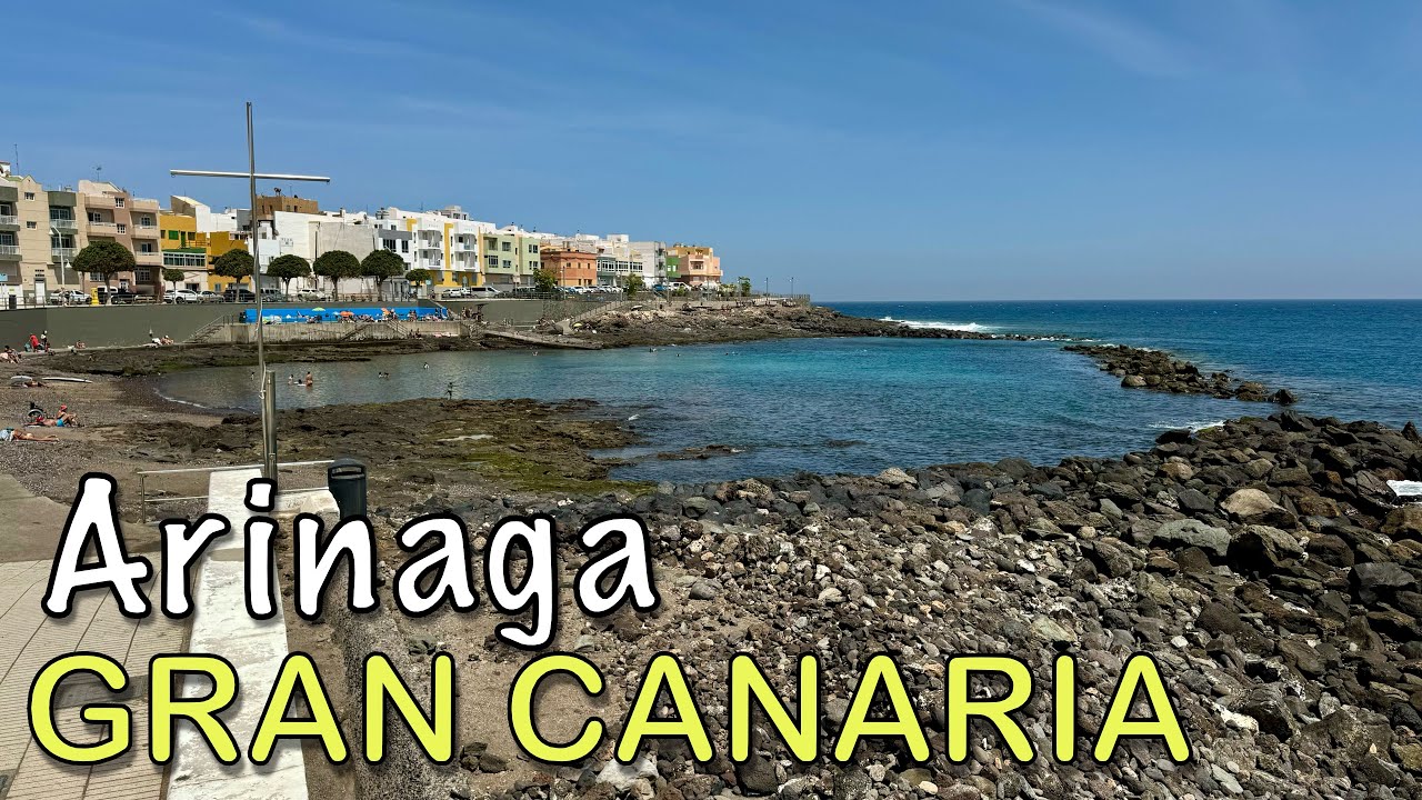Gran Canaria - Arinaga, Agüimes 🏖️🌊 4K HDR